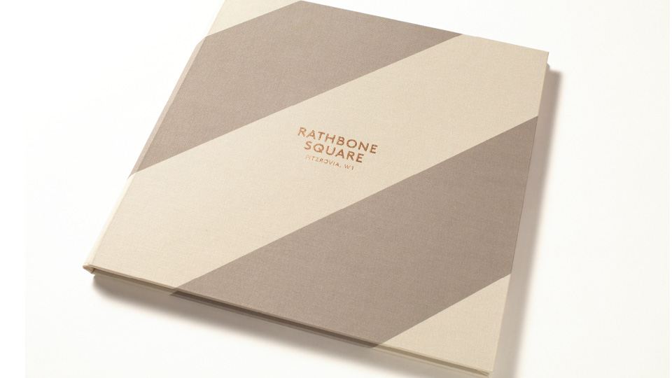 property marketing for rathbone square london - brochure