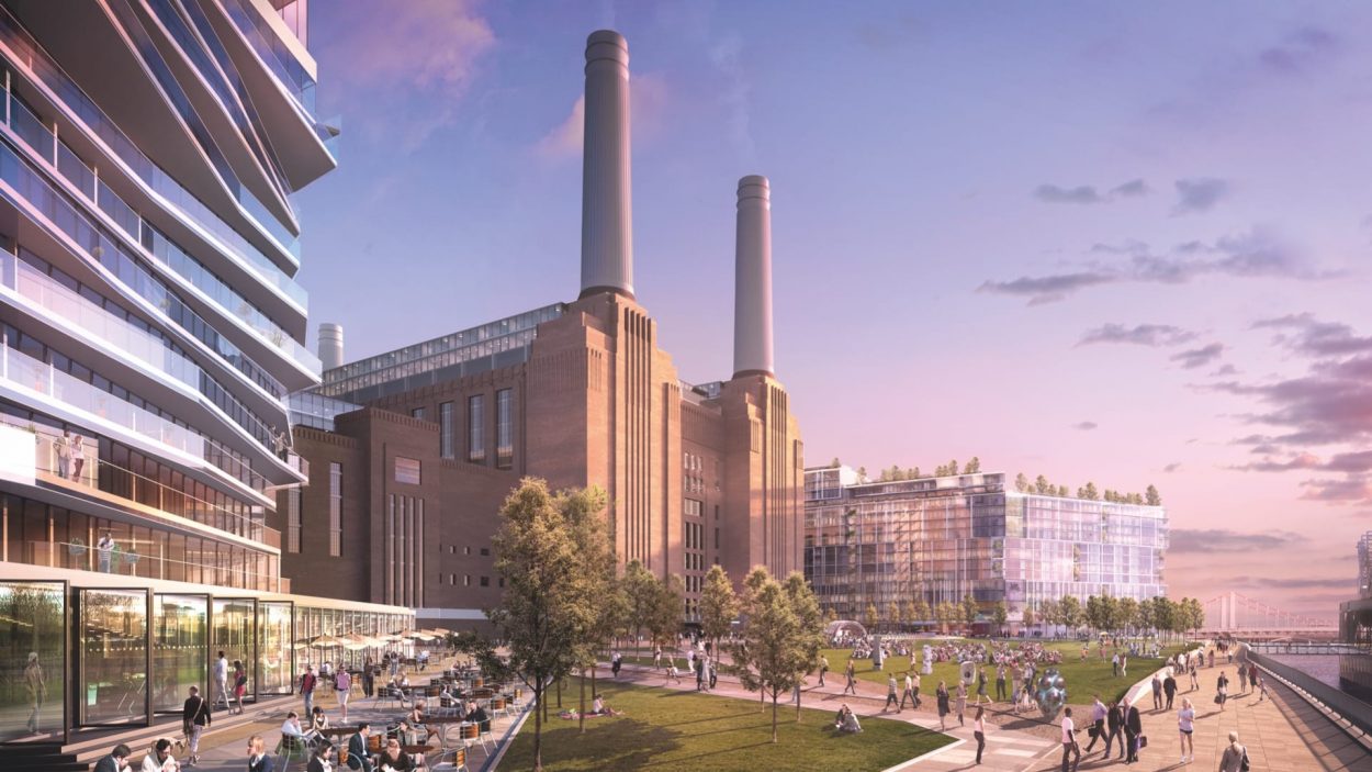 property marketing for battersea power station london - rendering 1