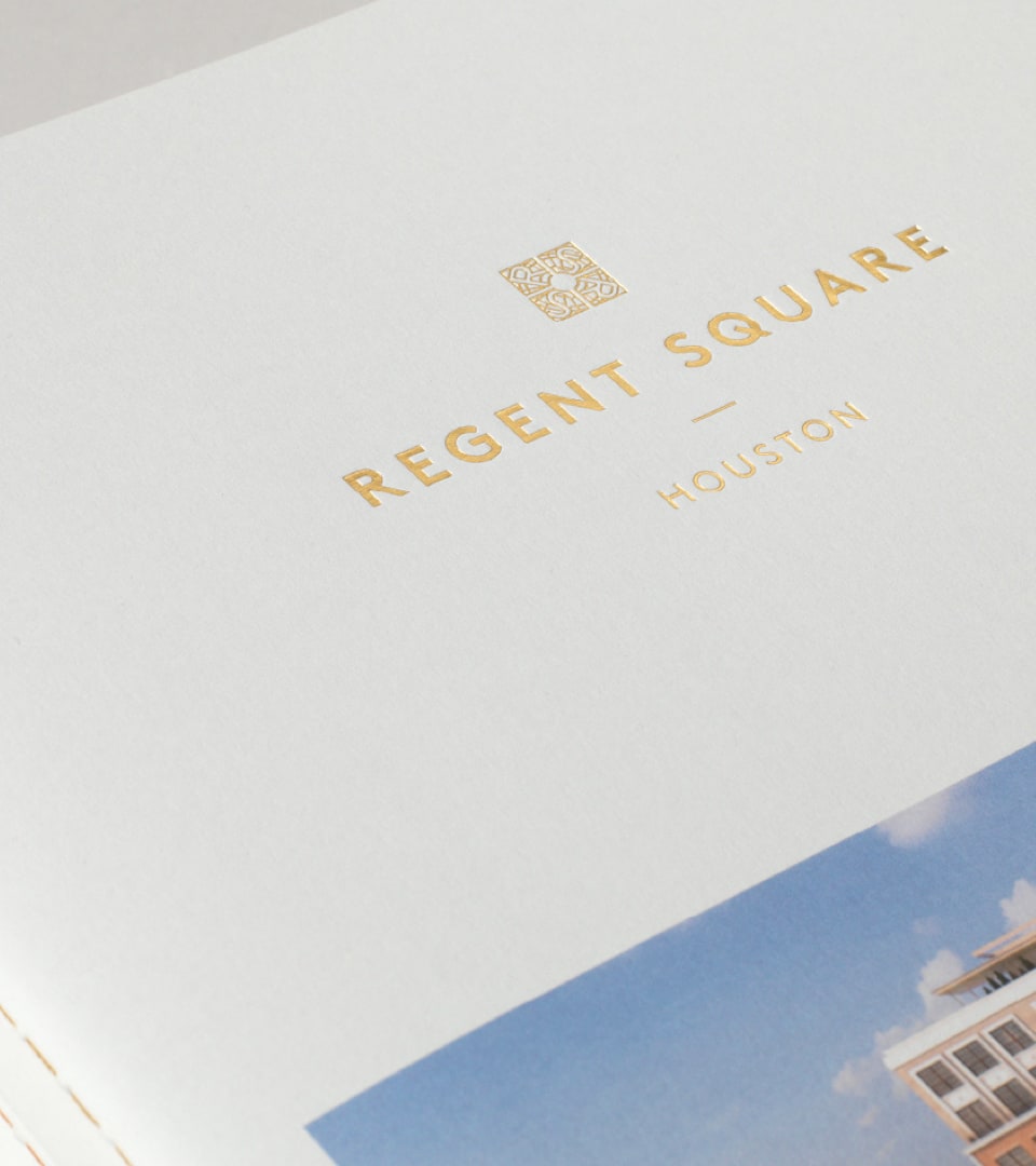 real estate branding for regent square - wordsearch new york